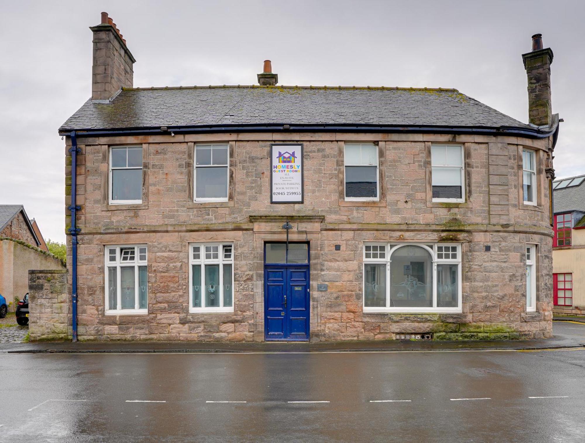Homesly Guest Rooms, Comfortable En-Suite Guest Rooms With Free Parking And Self Check-In Berwick Upon Tweed Exterior foto